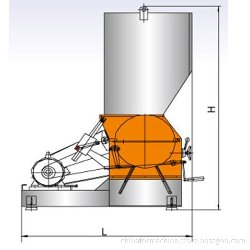 PE PP Film and Sheet Crusher a